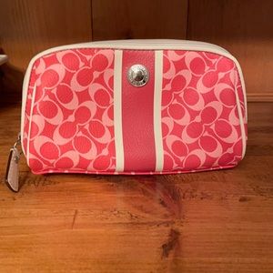 Coach makeup bag